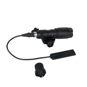 Accessori tattici jingming m4 m16 hk416 ar15 Torcia elettrica M300C tattica forte luce appesa torcia elettrica doppio controllo con coda di ratto Torcia portatile