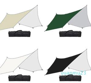 Tendas e abrigos Octagon Camping Toldo Protetor Solar Dobrável Pessoas À Prova de Chuva Toldo Tenda Impermeável Piquenique Equipamento de Mochila