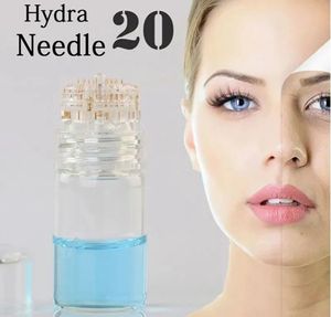 Hydra Roller Nadeln 20 Mikroneedles Mesotherapie Derma Stempel Edelstahl Derma Rolling System 5ml für Gesicht Haut Verjüngung Haarwächse Schönheit Maschine
