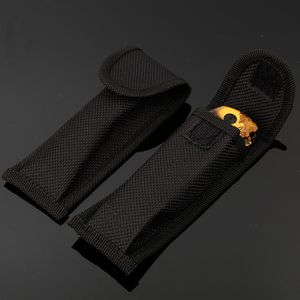 Nylon Case Knife Sheath Tool Holder Folding Knife Belt Pouch Black Outdoor Gadgets Free Shipping by DHL