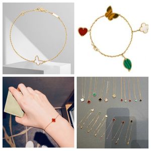 Neueste Mode im klassischen Look, heiß verkauftes Designer-Armband, süße Liebesherz-Ohrringe, lustiges Schmetterlings-Armband, Indie-Funky-Blatt-Armband für Mädchen und Frauen