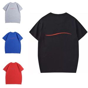 Tasarımcı Erkek 19ss T Shirt Yeni Yüksek Kaliteli Erkekler Bayanlar Çift Günlük Kısa Kollu Mürettebat Boyun Giyim Jfhdm