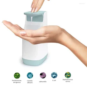 Flytande tvål dispenser manuell pressarrangör kök verktyg pump svamp rengöring container badrum
