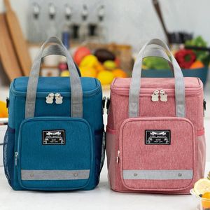 Eisbeutel/isotherme Taschen, modische Damen-Lunch-Tasche, Handtasche, große Kapazität, wasserdicht, für das Büro, zum Mitnehmen von Mahlzeiten, Kühltasche, für Picknick, Lebensmittel, thermische Aufbewahrung, Zubehör 231019