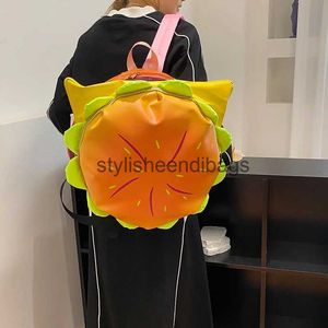 Zaino creativo taglio amurger zaino femminile Super Backpack Bag College Student Backpack Women's BackpackStylisheendibags