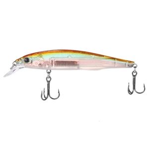 Yemler 1 adet yüzen minnow balıkçılık cazibesi 8g mm 19g 110mm yapay sert yem askı krankbait manyetik sistem wobblers pike bas 231023