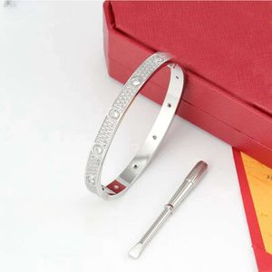 5a Famous High Quality Love Bangle with Screw Screwdriver Stainless Steel Thin Lovers Bracelet