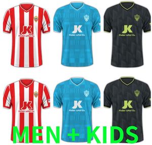 23 24 ud almeria Home Soccer Jerseys 2023 2024 Sadiq #9 Dyego Sousa #11 Football Shirt Kit Samu #30 Maillots de Foot Akieme #15 Juan Villar #7 Almeria Camiseta 1 Equipacion