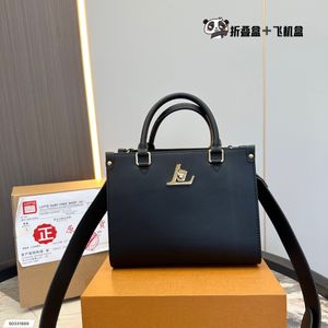 M22311 LOCK GO Totes bolsa Designer bolsa de compras Alta qualidade esticador alça superior e alça de ombro ajustável e destacável ONTHEGO Bolsa de luxo