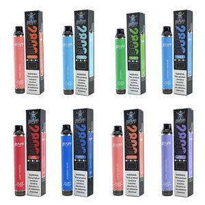 2800 Puff Flex Одноразовая ручка Vape Pen REPUFF Электронные сигареты Аккумулятор 850 мАч Картридж для капсул 8 мл Предварительно заполненные портативные батончики для паровых устройств 26 цветов