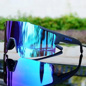 Utomhus Eyewear 3 -lins UV400 MEN KVINNOR SPORT CYKLING Glasögon Mountain Road Bike Racing Goggle MTB Cykel Solglasögon Kör Ridglasögon 231023