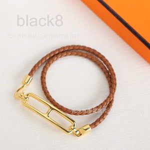 Charme pulseiras designer de alta qualidade coreano moda tecido novo artesanal masculino e feminino mão corda pulseira ajustável 7qfh