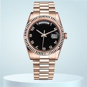 quality watch women designer watches mens 8205 movement 36 41mm sapphire glass black and white dial Leisure atmosphere watches all stainless steel watchband montre