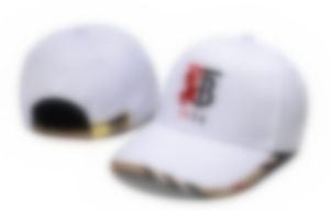 Carta de moda Burberr Bordado Mulheres homens Caps de beisebol feminino Male Sport Snapback Cap Hat Sun Hat For Mulher Men B-1