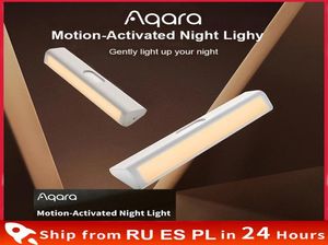 Epacket Aqara dynamic night light Smart Home Control intelligent with human body light sensor dimming high and low brightness leve8835221