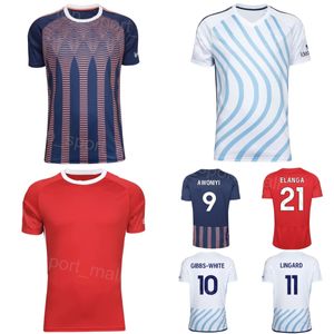 23/24 kulüp takımı Nottingham Orman Futbolu 21 Anthony Elanga Jersey 9 Taiwo Awoniyi 1 Matt Turner 11 Chris Wood 24 Serge Aurier 16 Nicolas Dominguez Futbol Gömlek Kitleri