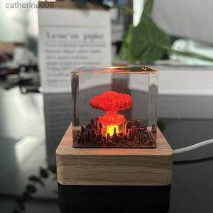 Andere Spielzeuge Pilz Wolke Kreative Harz Handwerk Spielzeug Für Kinder Lustige Schockierende Antistress Explosive Wolke USB Nachtlicht Kinder Spielzeug L231024