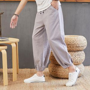 Men's Pants Men's Fashion Men'S Loose Stripe Business Formal Bloomers Casual Office Skinny Long Sport Joggers Streetwear Trousers