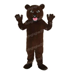 Halloween Bear Mascot kostym vuxen storlek tecknad anime temakaraktär karneval unisex klänning jul fancy performance party klänning