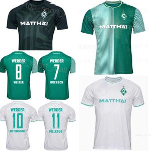 2023/24 Soccer SV Werder Bremen Jerseys FC 6 STAGE 7 DUCKSCH 17 NJINMAH 8 WEISER 20 SCHMID 13 VELJKOVIC 36 GROSS 5 PIEPER 3 JUNG 14 LYNEN 32 FRIEDL Football Shirt Kits