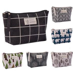 Cosmetic Bags Cases Women Travel Makeup Toiletry Bag Organizer Animal Print Purse Lady Portable Make Up Wash Pouch Kit 231024