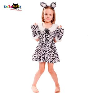 cosplay Eraspooky Halloween for Kids Leopard Spot Cute Christmas Dress Headband Animal Costume Suit 2018 Girls Cosplaycosplay