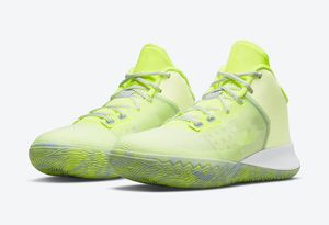 Kyries Flytrap 4 Fluorescencyjne żółte mężczyzn buty do koszykówki 2024 Wysokiej jakości męskie buty sportowe z rozmiarem pudełka US7-US12