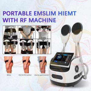 Emslim Neo Electronic Body Sculpt Kształt EMS Mięsień Tesla Cellulite Zmniejszenie Hiemt Butt Lift Maszyna 2 Uchwyt Przechodź za piękno Spa Factory Cena