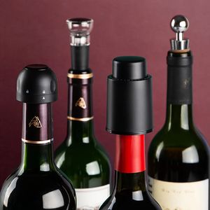 Bar Tools Gianxi Vacuum Red Wine Bottle Cap Stopper Silikon Försluten Champagne Behåll Freshness Plug 231023