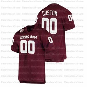 Abbigliamento da football americano universitario Maglie personalizzate Texas A M Aggie College Football 85 Jalen Wydermyer 75 Jake Matthews 76 Luke Joeckel 70 Cedric