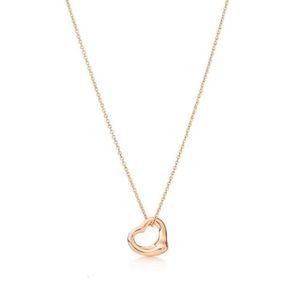 TiffanyJewelryペンダントネックレスデザイナーTiffanyJewelryネックレス高級ジュエリークラシックスターリングシルバーラブシリーズポピュラーダイヤモンドクラビクルネックレス354