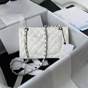 New Quality Double-layer Luxury Designer Ball Grain/caviar Sheepskin Classic Wallet Silver Chain or Gold Chain Shoulder Strap Handbag Shoulder Bag Messenger Bag