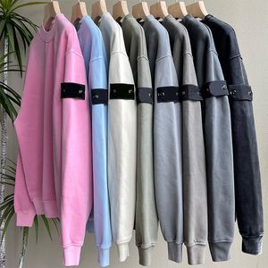 Tasarımcı kıyafetleri en kaliteli taş kazaklar erkek jumper'ılar balıkçı yaka yün kazak kadın tişörtü uzun kollu rahat hoodies ladys hoodies çiftler sweatshirt