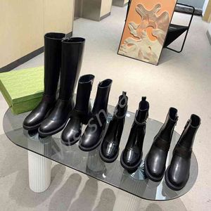Orijinal deri tasarımcı botlar kadın diz üstü kısa kış Martin botları tasarımcı kadın siyah moda platform botları boyut 35-40