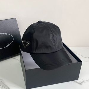 Women Nylon Hat Mens Baseball Cap Luxury Designers monterade Caps Sport Hats Side Triangle Casquette Classic P Cap Bucket Hat Gift G2310243-5M