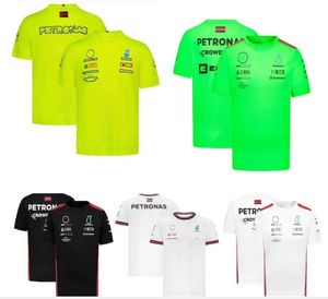 F1 Yaz Kısa Kollu T-Shirt Yuvarlak Boyun Gömlek Yarış Takımı Aynı Gelenek