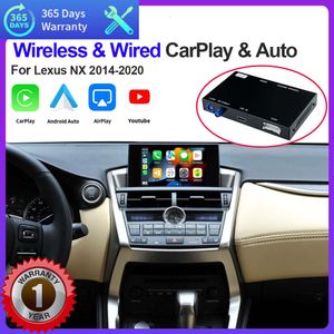 Novo módulo carplay sem fio para carro, para lexus ls es nx rx is lc gs ct lx ux rc 2012-2019 com android auto mirror link airplay car play