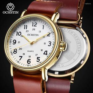 Zegarek na rękę Ochstin Man Wristwatch Waterproof Classic Men Watch Wojska Top Oryginalny Sport Sport Business Male Clock 6081