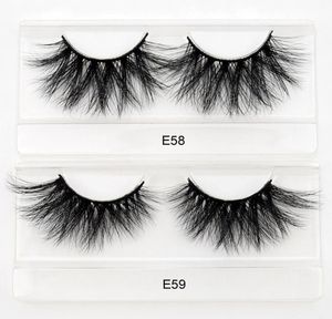 25mm Eyelashes 3d mink lashes makeup tool strip fale eyelash vendors customized lash boxes eyelashes factory E58598090772