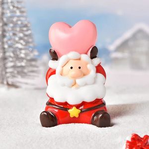 Dekorative Objekte, Figuren, Liebe, Weihnachten, Schneemann, Weihnachtsmann, Ornamente, Dekorationen, Feendekoration, DIY-Zubehör, Zuhause, Miniatur-Puppenhaus, Basteln 231023