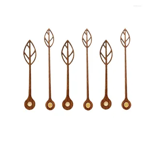 Wall Clocks 50Sets Solid Wood Clock Hands DIY Watch Repair Parts Home Decor Walnut Pointers Suitable For 12 Inch