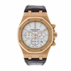 Swiss Watch Royal Oak Offshore Audpi Series Mens Watch Fashion Trend Quartz Epic 41mm White Index Hour Mark Dial Rose Gold Wn-DT5K