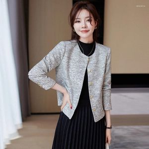 Women's Suits Autumn Winter High Quality Fabric Blazers For Women Feminino Jackets Coat Professional Business Work Wear Outwear Tops Blaser