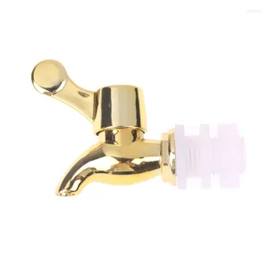 Bathroom Sink Faucets Plastic Gold Leak Proof Faucet Water Tap Glass Wine Bottle Jar Barrel Tank With Filter Valve-