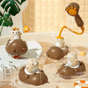 Zabawki do kąpieli dla niemowląt zabawki do kąpieli dla dzieci spray prysznic woda letni basen wanna wanna wodna zabawki do ssania wanna zabawki dziecięce niedźwiedź elektryczny zraszaczy 231024