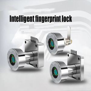 SMART LOCK Zinklegering Smart fingeravtryck Låslådor Lås Keyless 20 30mm skoskåp Bokhylla Filskåp Safe Cabinet Closet Lock 231023