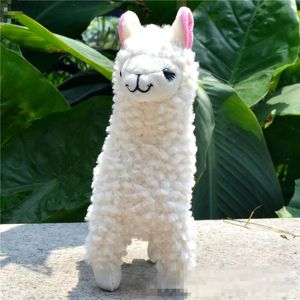 Kawaii alpaca plysch leksaker 23 cm arpakasso llama fyllda djurdockor japanska plysch leksak barn barn födelsedag julklappar
