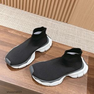 Moda spor ayakkabı geri dönüştürülmüş tasarımcı hız botları örgü balencaga kadın fabrika botu yeni 3xl çift spor nefes alabilen rahat çoraplar rahat erkek 5ere