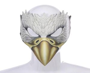 Halloween Wielkanoc Mardi Gras Maska Maska Eagle Mask Cosplay Masquerade Rekwizyty dla dorosłych mężczyźni kobiety Masque PDDS19001A9584533