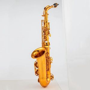 Francja Mark VI Alto EB Saksofon Nowy przylot Mosiądz Rose Gold Instrument muzyczny E-flat Sax z akcesoriami